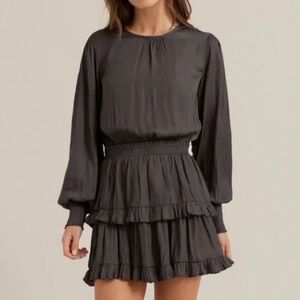 Modern Citizen Tiered Ruffle Mini Dress